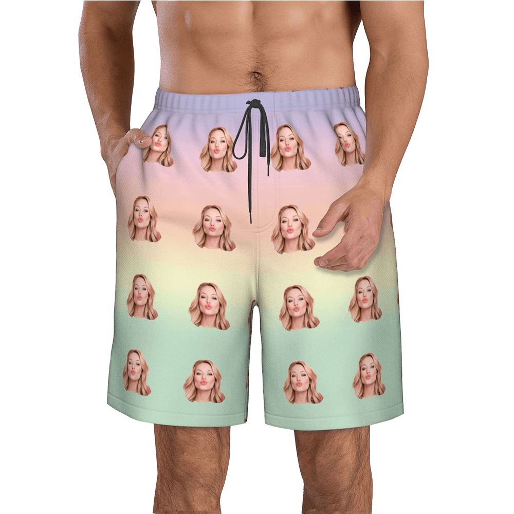 custom swimming trunks