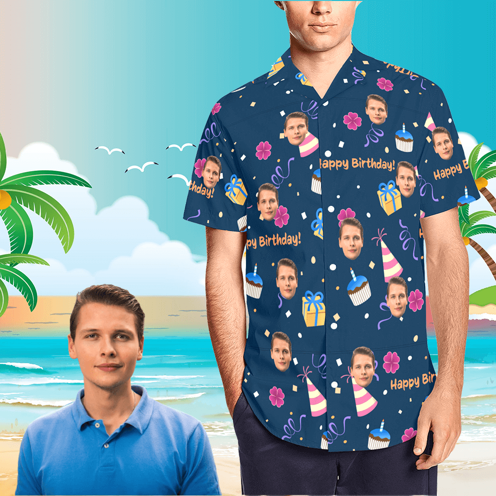 Personalized hawaiian shirts Birthday Hawaiian Shirt for Birthday Gift
