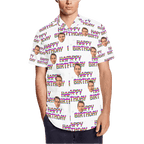 Birthday hawaiian shirts Custom hawaiian shirts Happy Birthady Hawaiian shirts