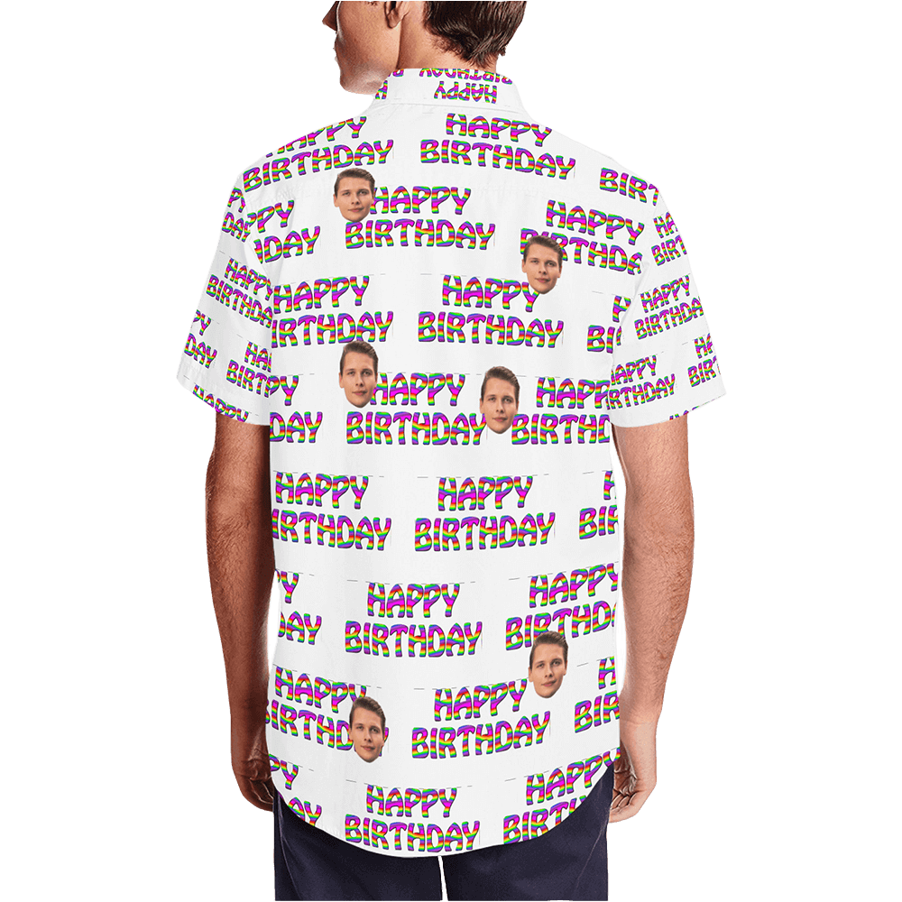 Birthday hawaiian shirts Custom hawaiian shirts Happy Birthady Hawaiian shirts