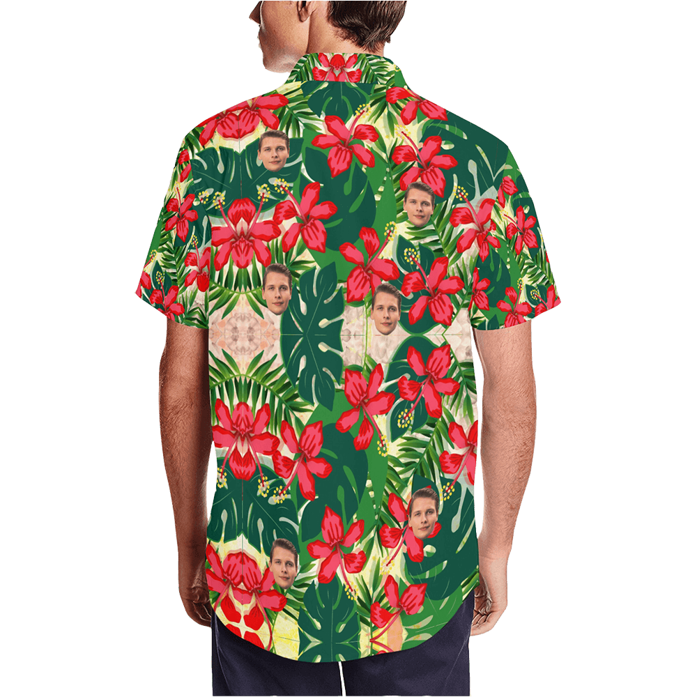 Custom print hawaiian shirt Hawaii shirt print Personalized hawaiian shirts with Flower