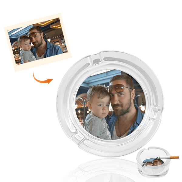 Customize Your Ashtray With Personal Photo Great For Gift Ashtray Smoking Accessory