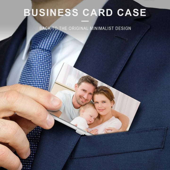 photo business card case
