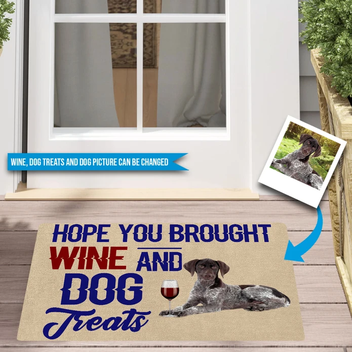 custom dog doormat