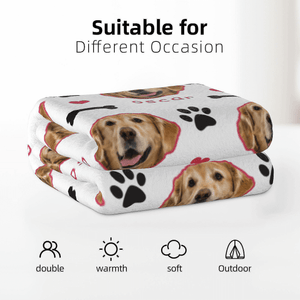 custom dog blanket
