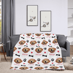 custom dog blanket