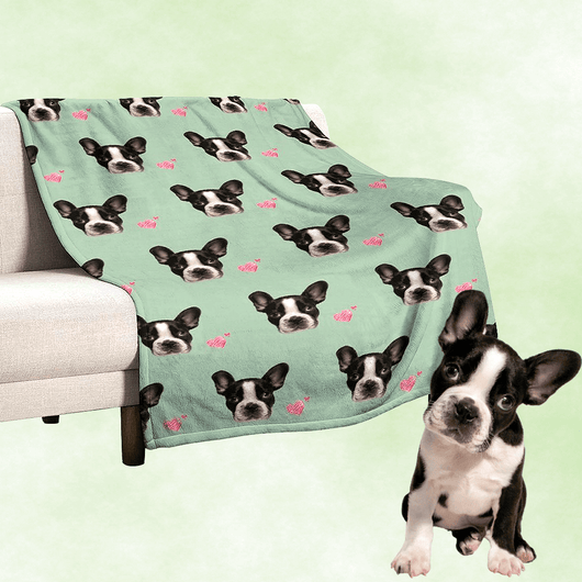 custom dog blanket