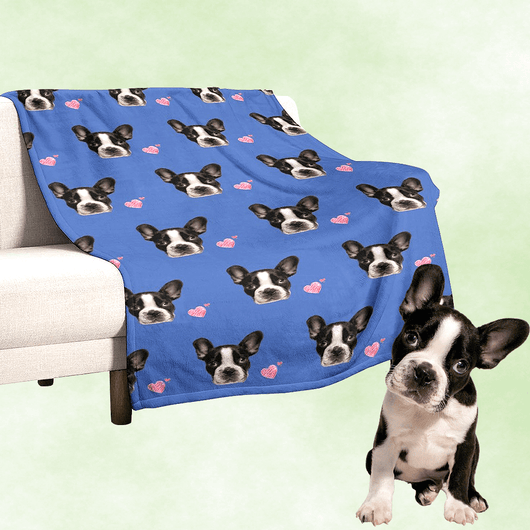 custom dog blanket