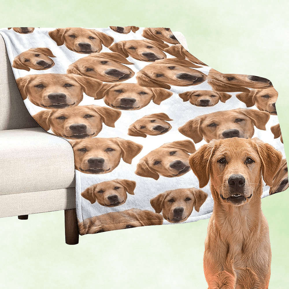 custom dog blanket