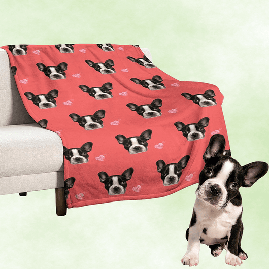 custom dog blanket