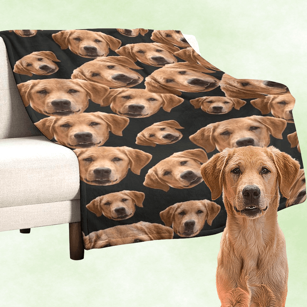custom dog blanket
