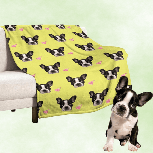 custom dog blanket