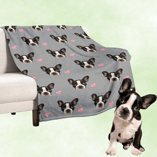 custom dog blanket