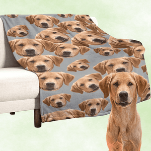 custom dog blanket