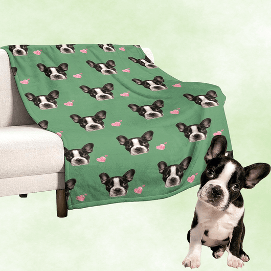 custom dog blanket