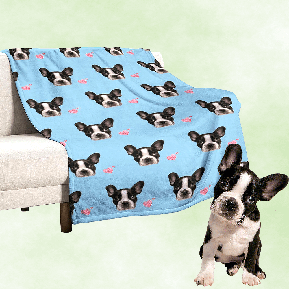 custom dog blanket