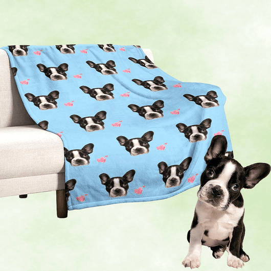 custom dog blanket