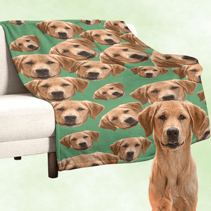 custom dog blanket