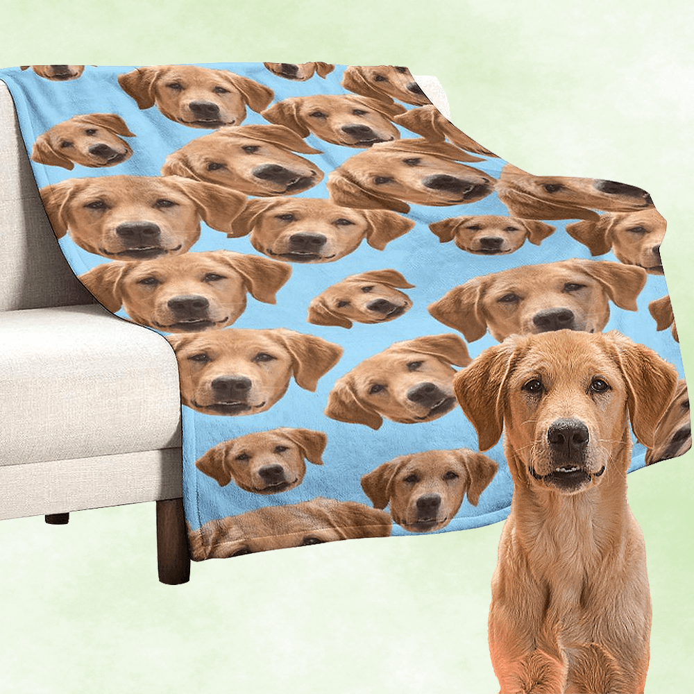 custom dog blanket