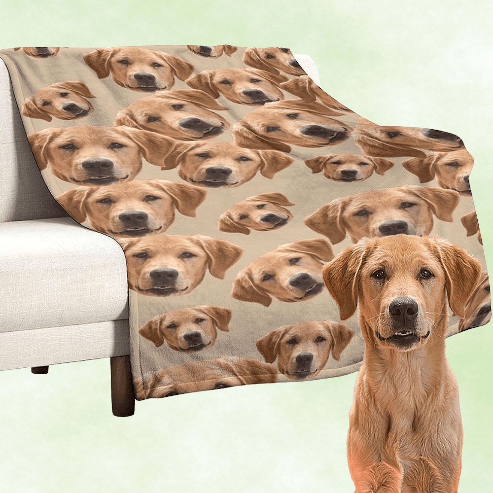 custom dog blanket