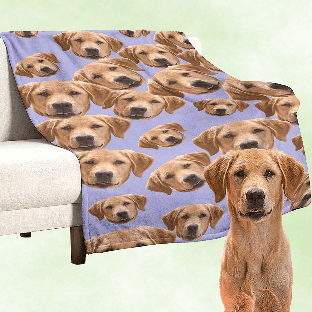 custom dog blanket