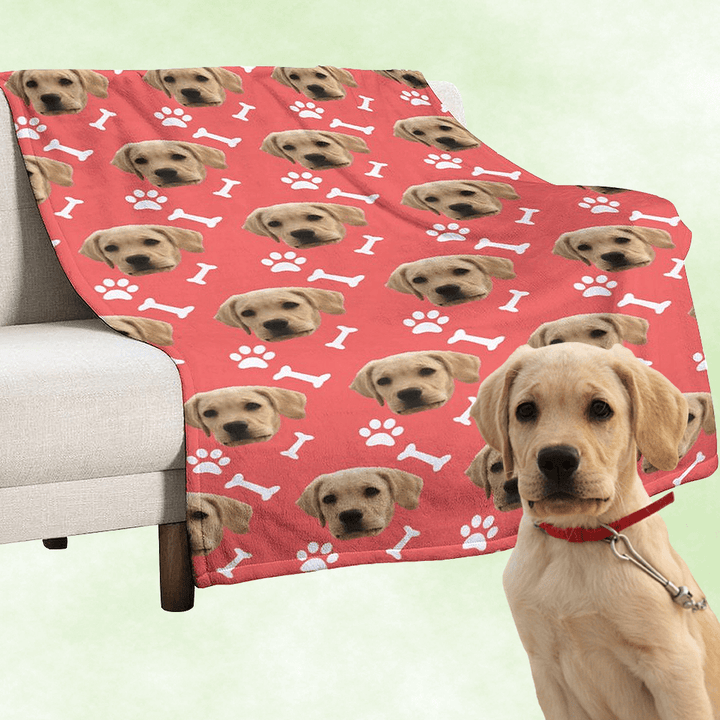 custom dog blanket