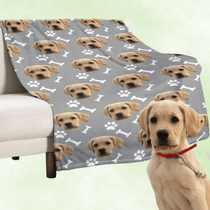 custom dog blanket