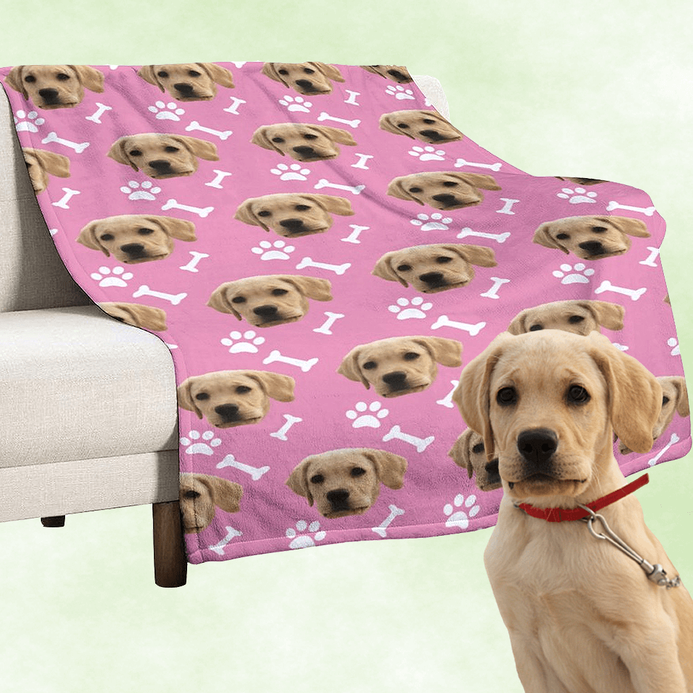 custom dog blanket