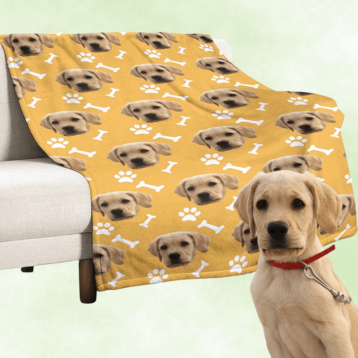 custom dog blanket