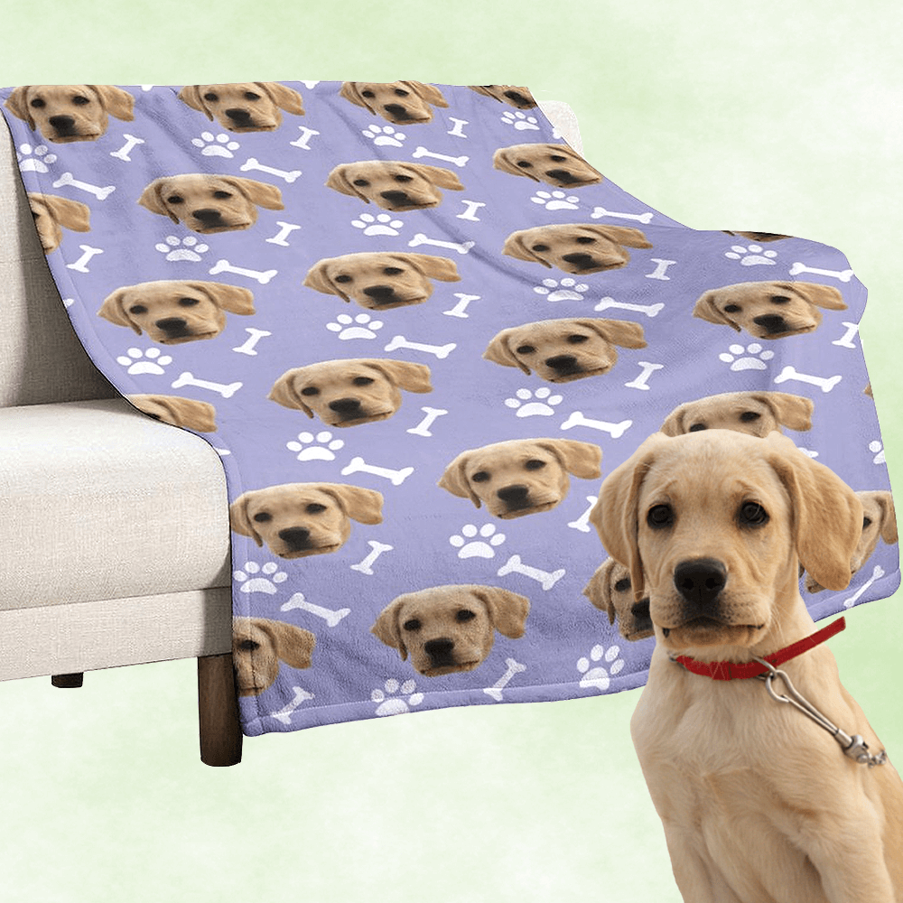 custom dog blanket