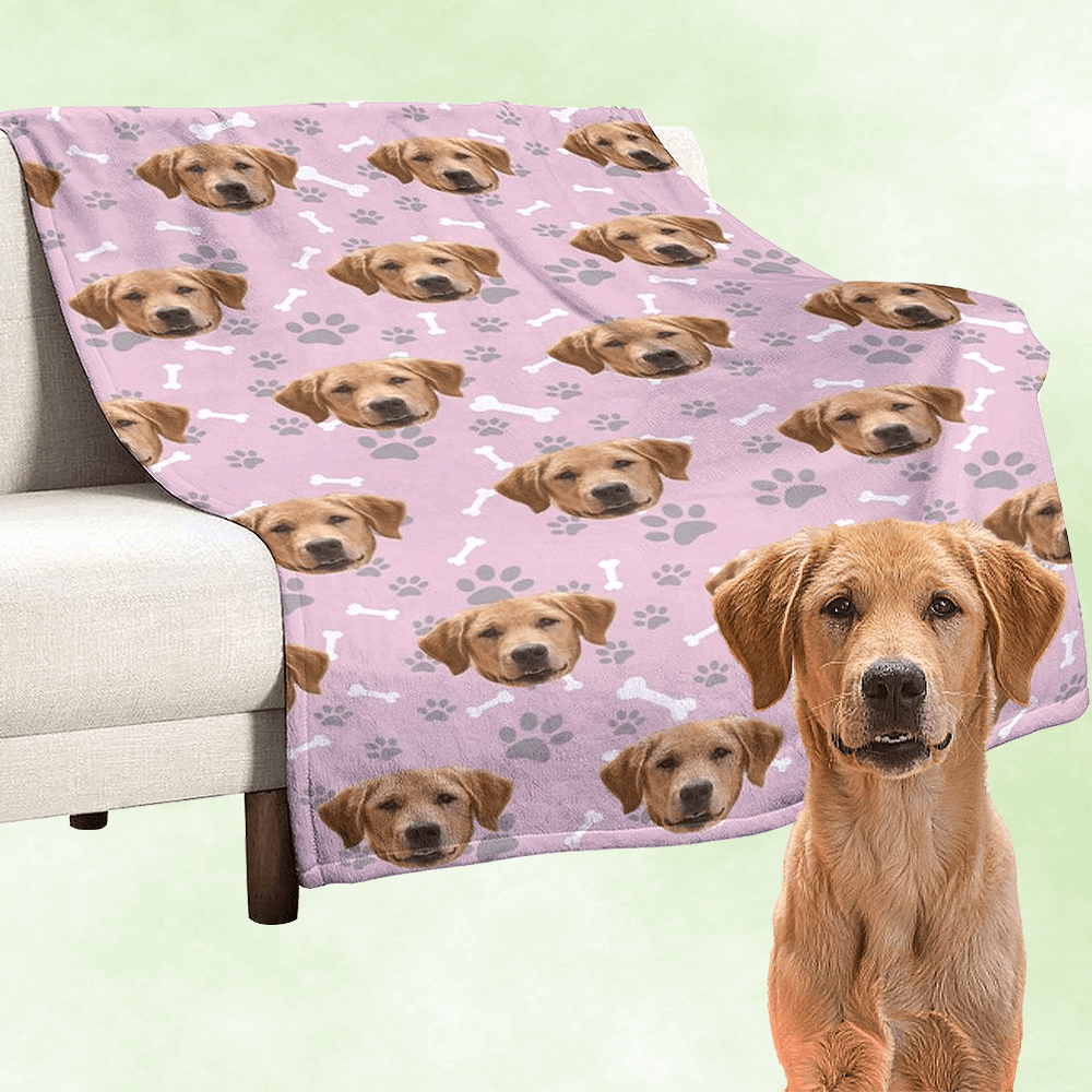 custom dog blanket