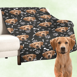 custom dog blanket