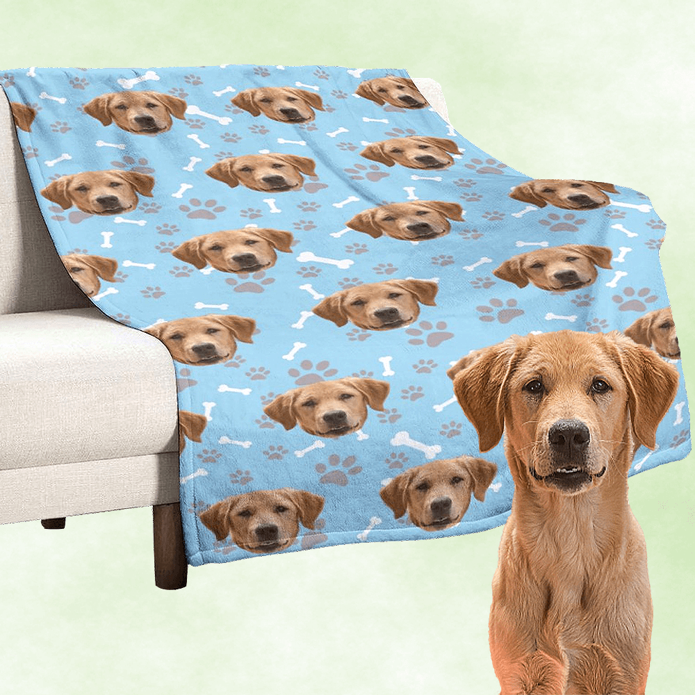 custom dog blanket