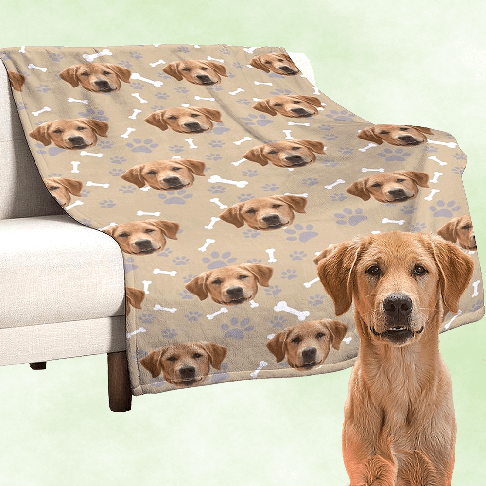 custom dog blanket