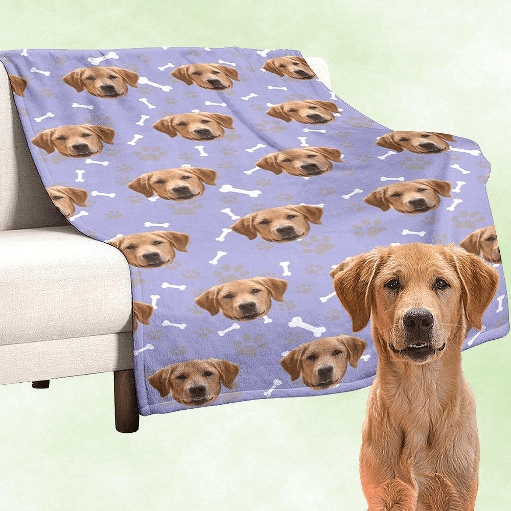 custom dog blanket