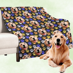 custom dog blanket