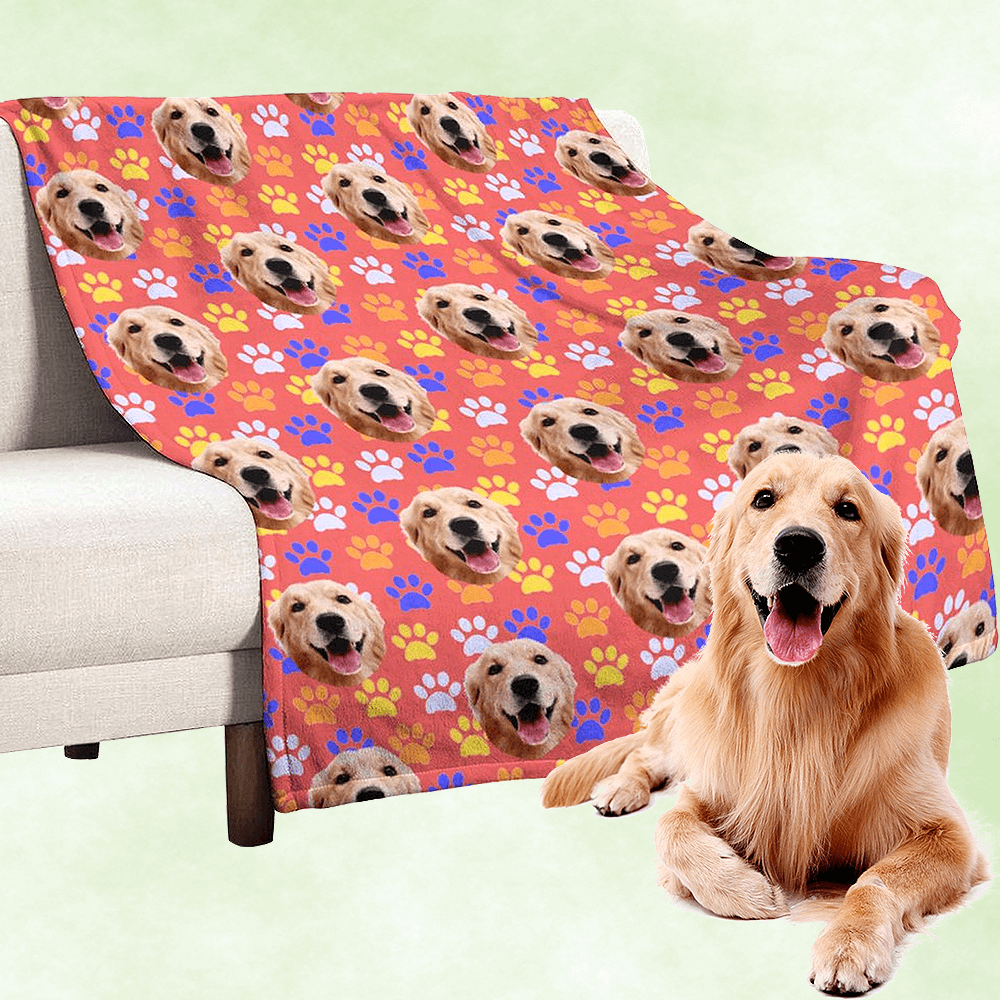 custom dog blanket