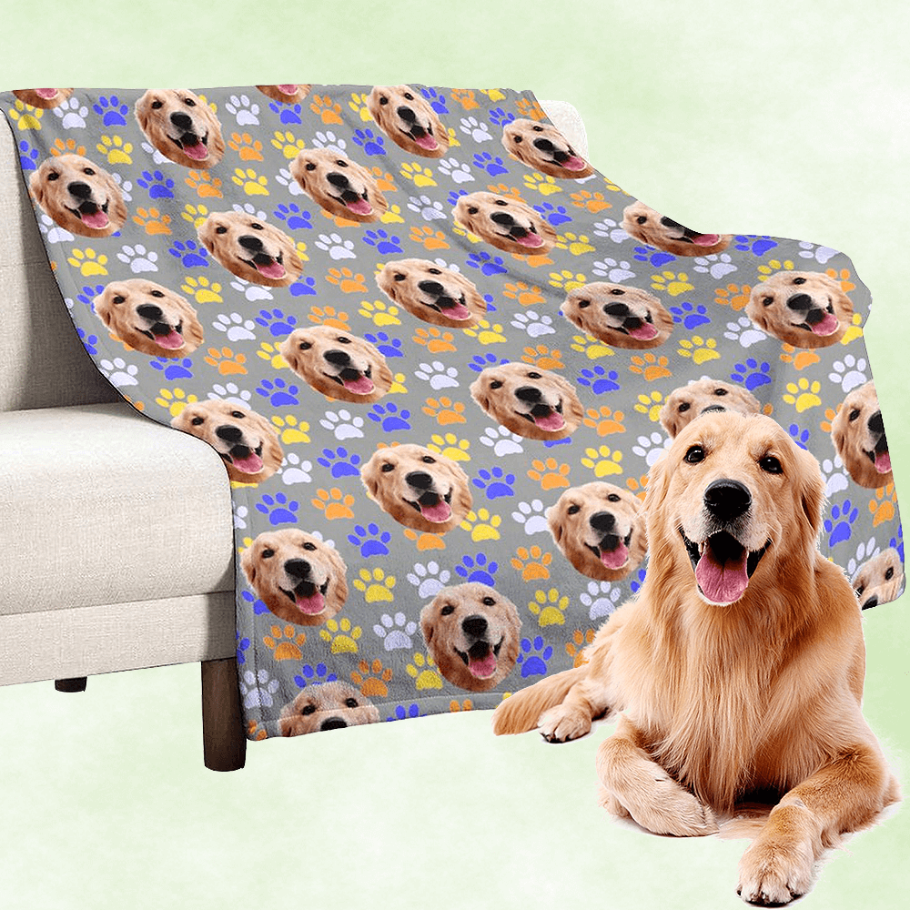 custom dog blanket