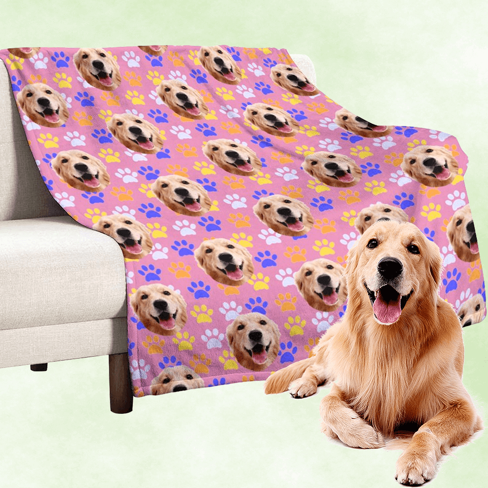 custom dog blanket
