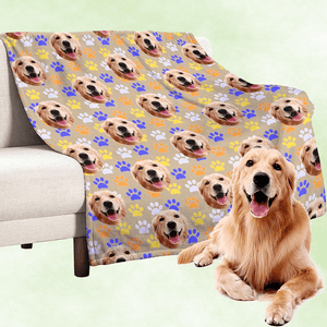 custom dog blanket