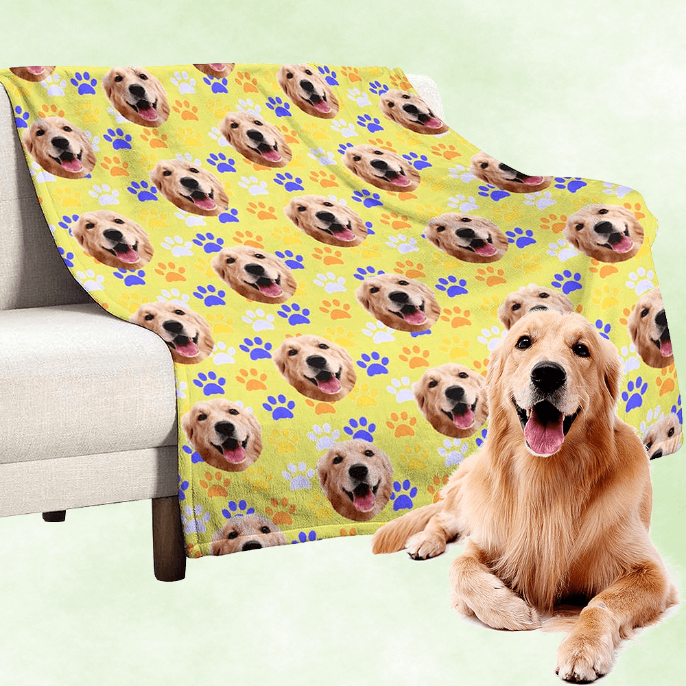 custom dog blanket