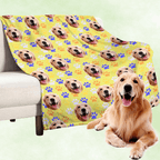 custom dog blanket