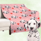 custom dog blanket
