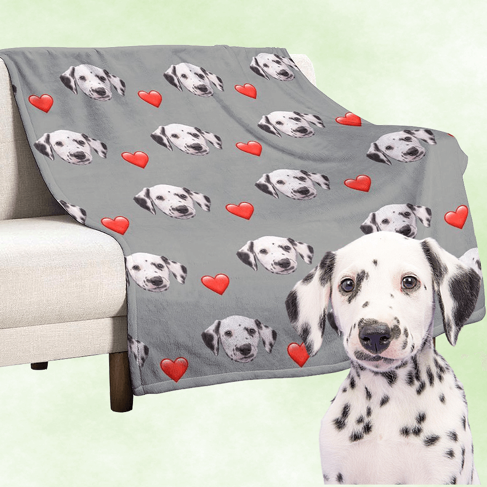 custom dog blanket