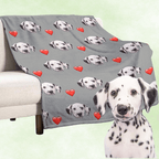 custom dog blanket