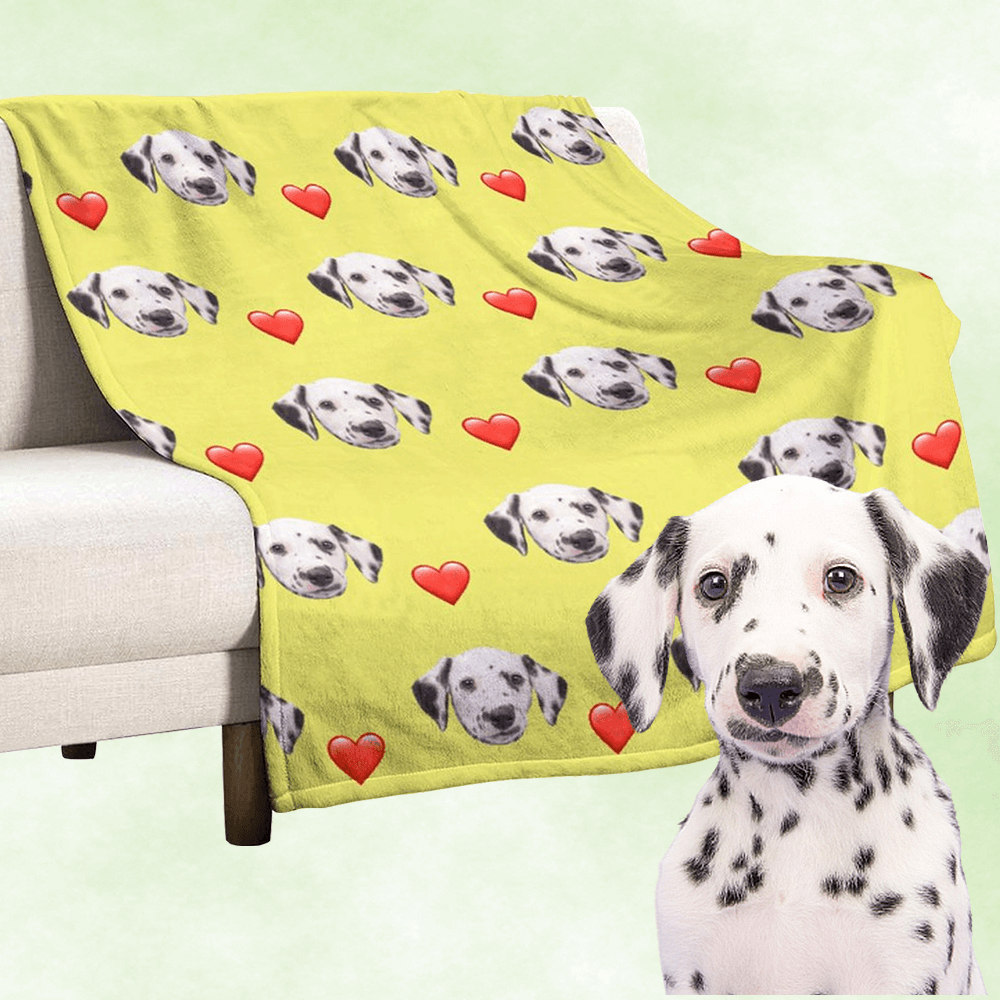 custom dog blanket