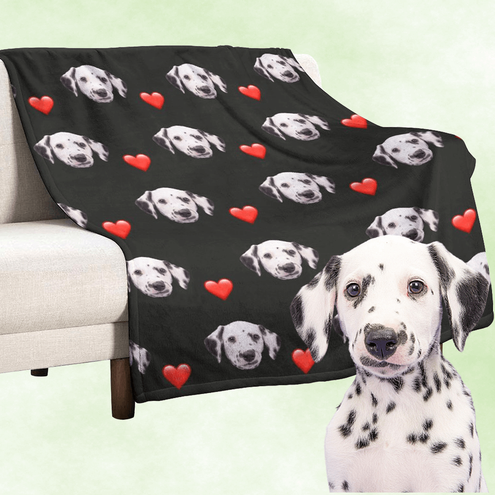 custom dog blanket