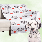 custom dog blanket
