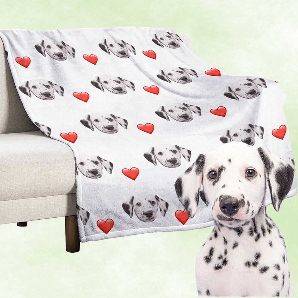 custom dog blanket