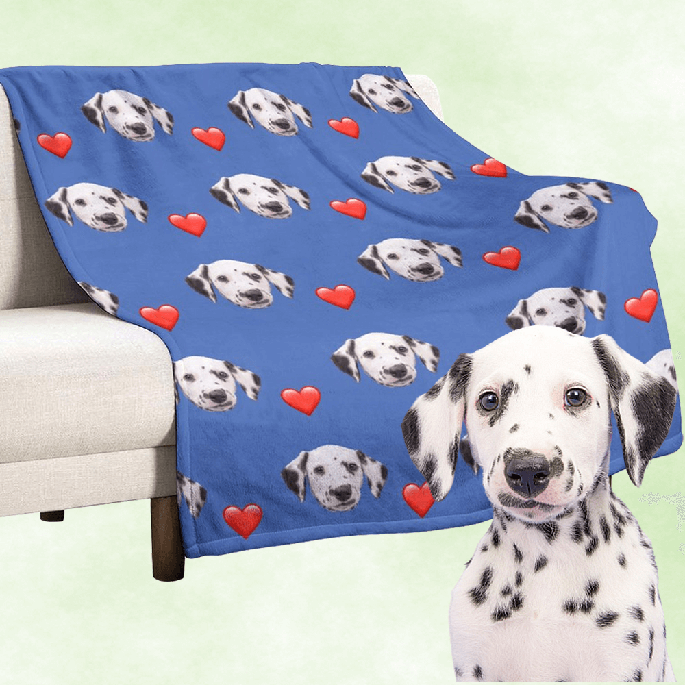 custom dog blanket